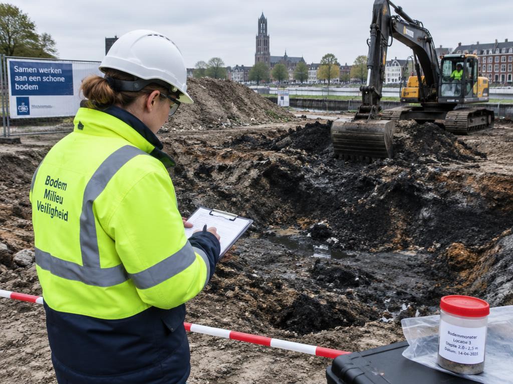 DLP-toezicht bij ontgraving
